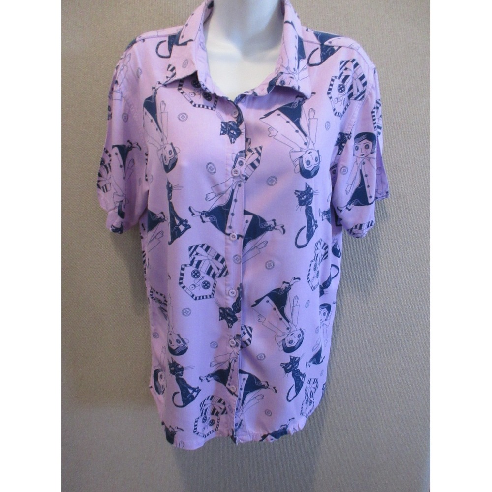 Women's Laika Coraline Shirt Size XL Button Up